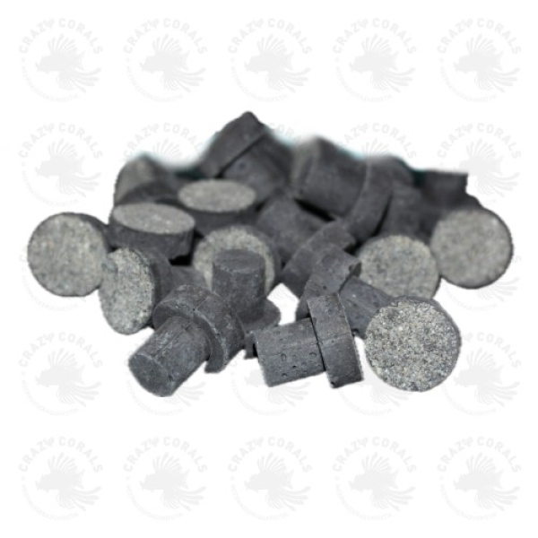 Reef Plugs schwarz 20mm (25stk.)